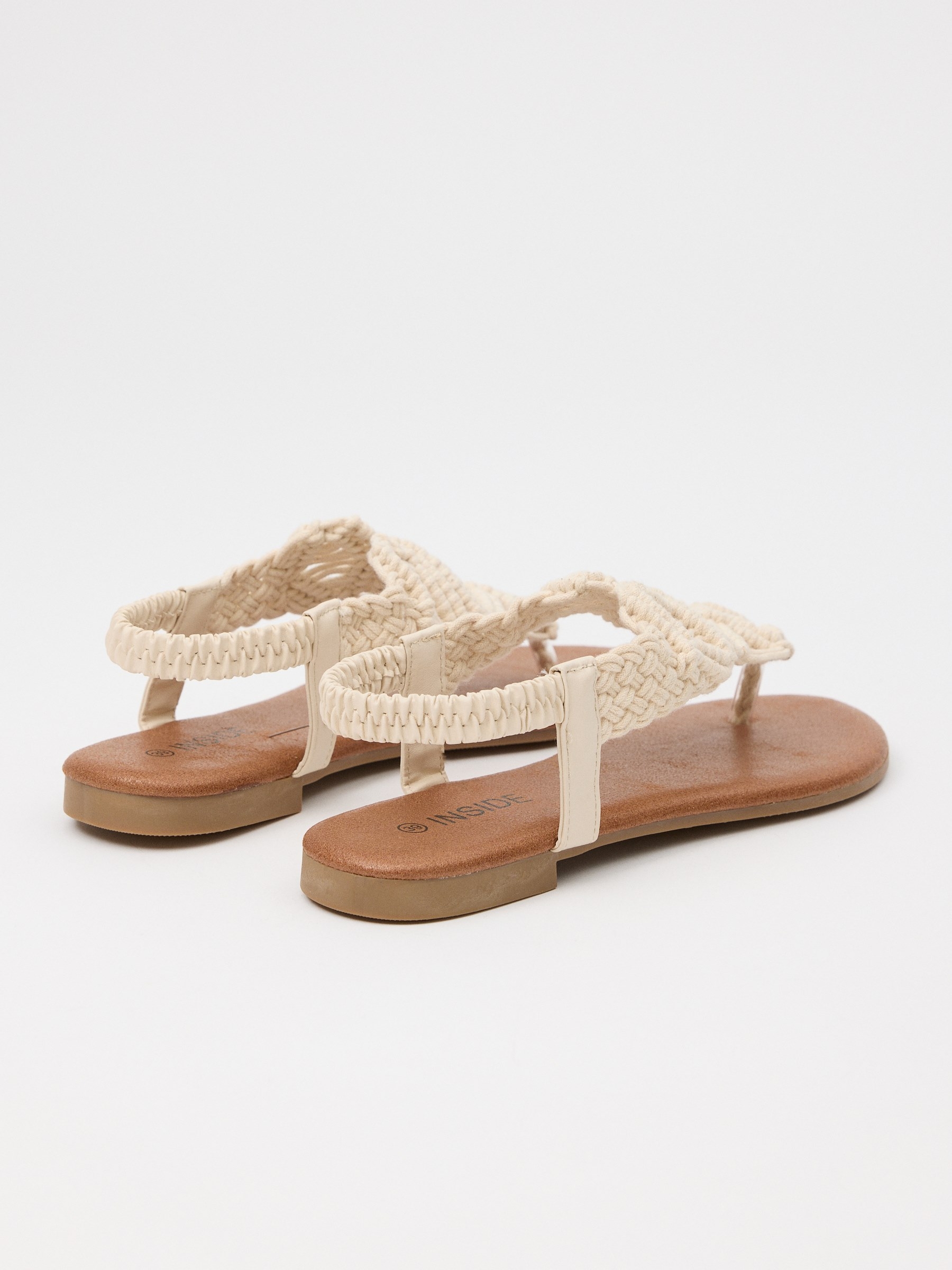Sandálias Macramé off white