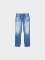 %Pto% Jeans normais azul vista frontal