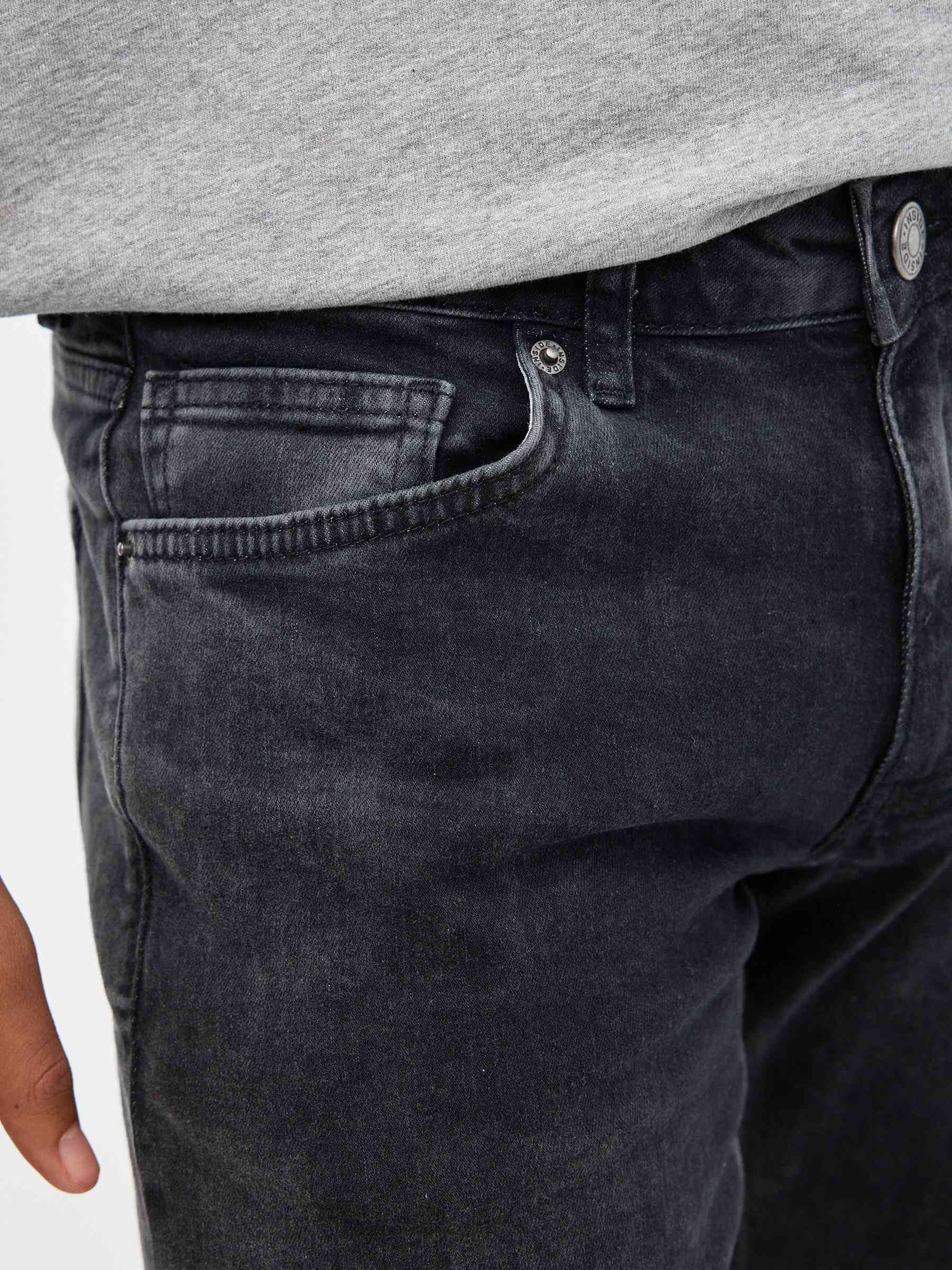 Jeans regular negro negro vista general frontal