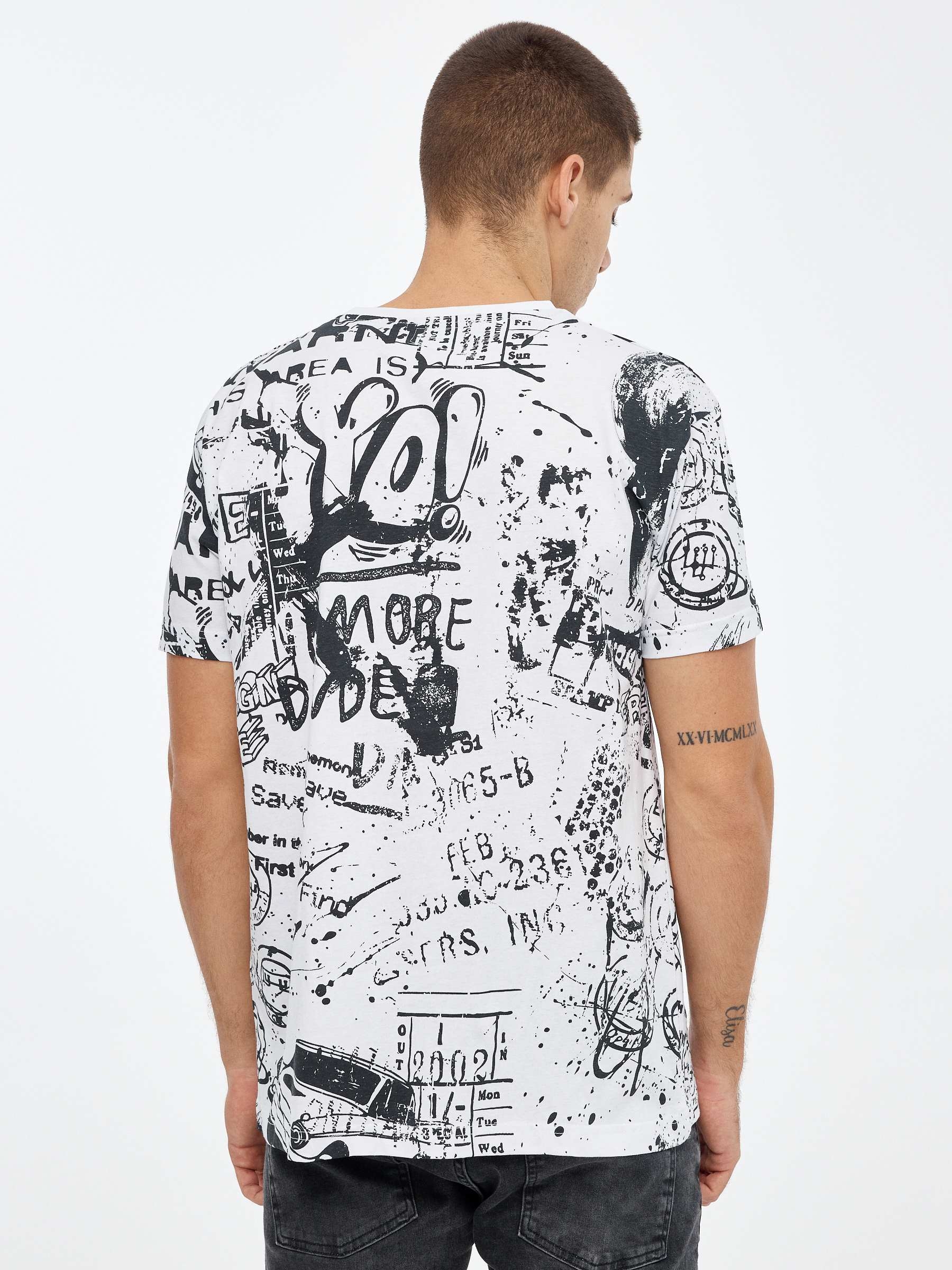 Camiseta estampado total