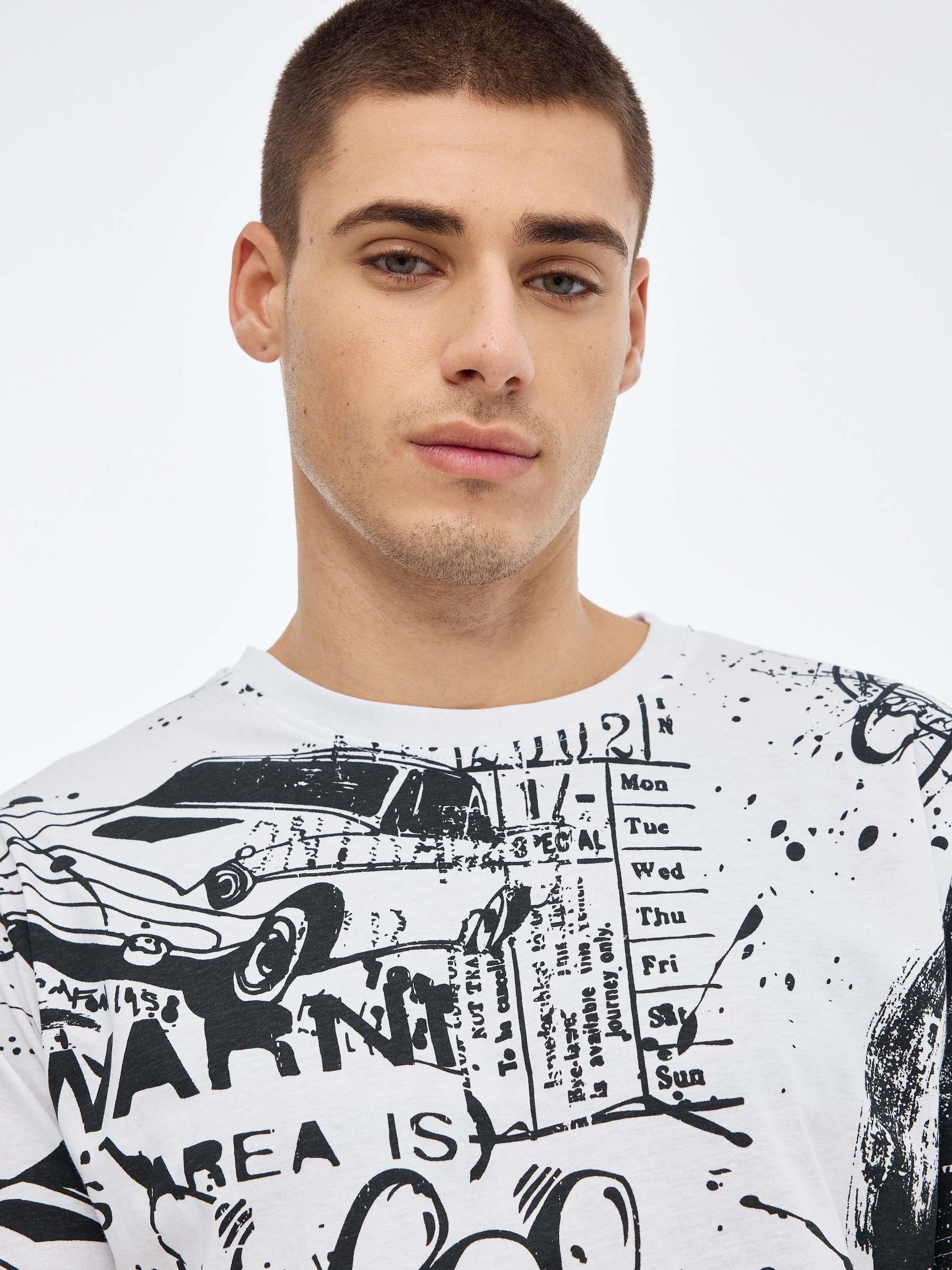 Camiseta estampado total