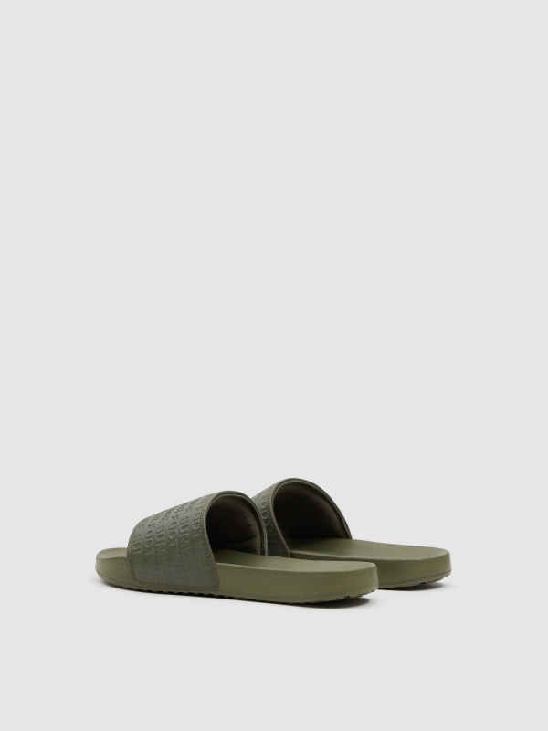 flip-flop shovel pool green 45º back view