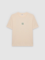 %Pto% Crew neck t-shirt raw front view