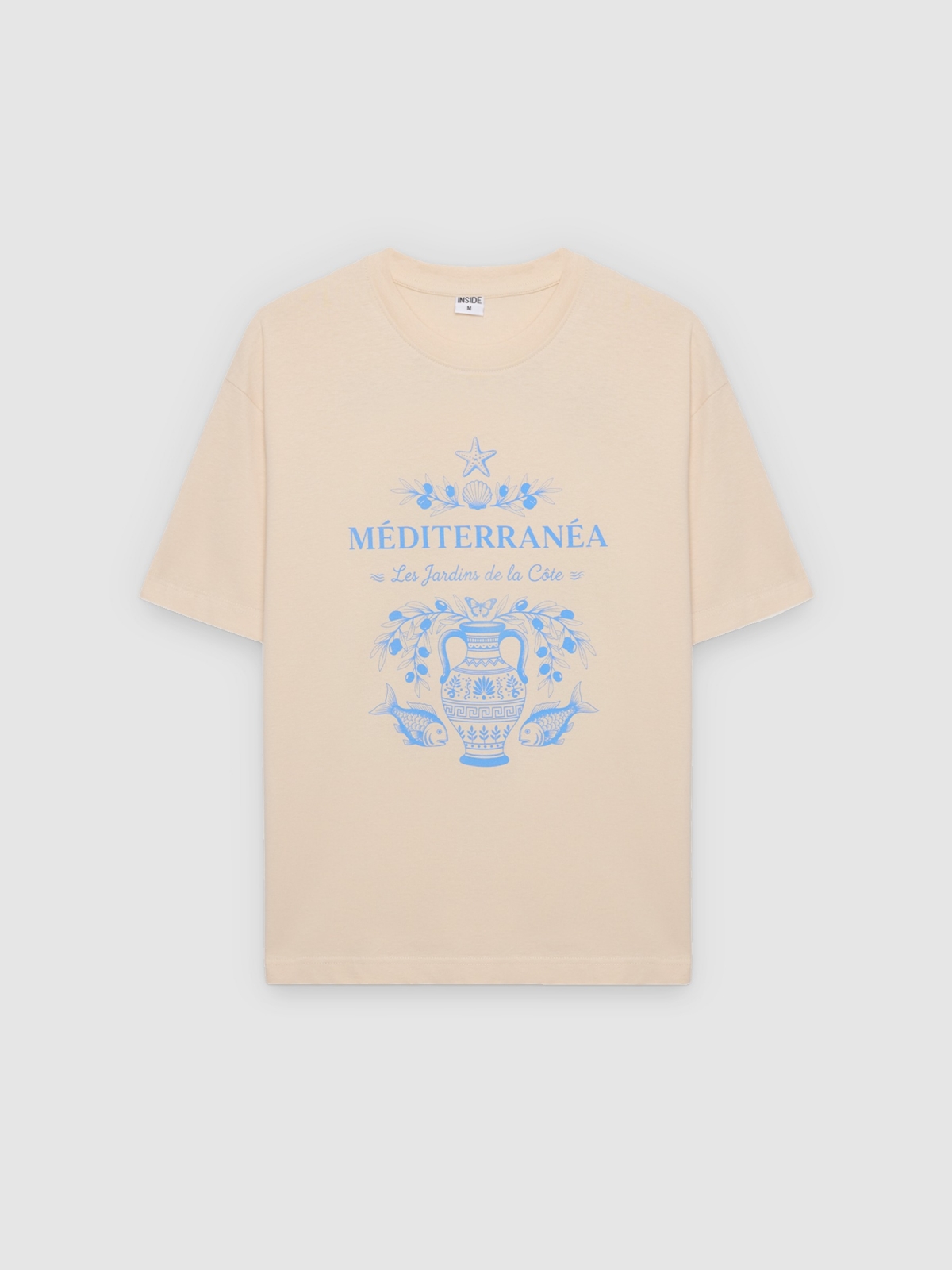 %Pto% Mediterranean T-shirt raw front view