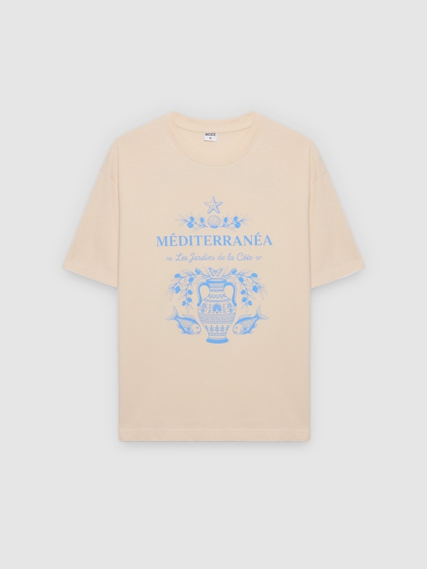  Mediterranean T-shirt raw front view