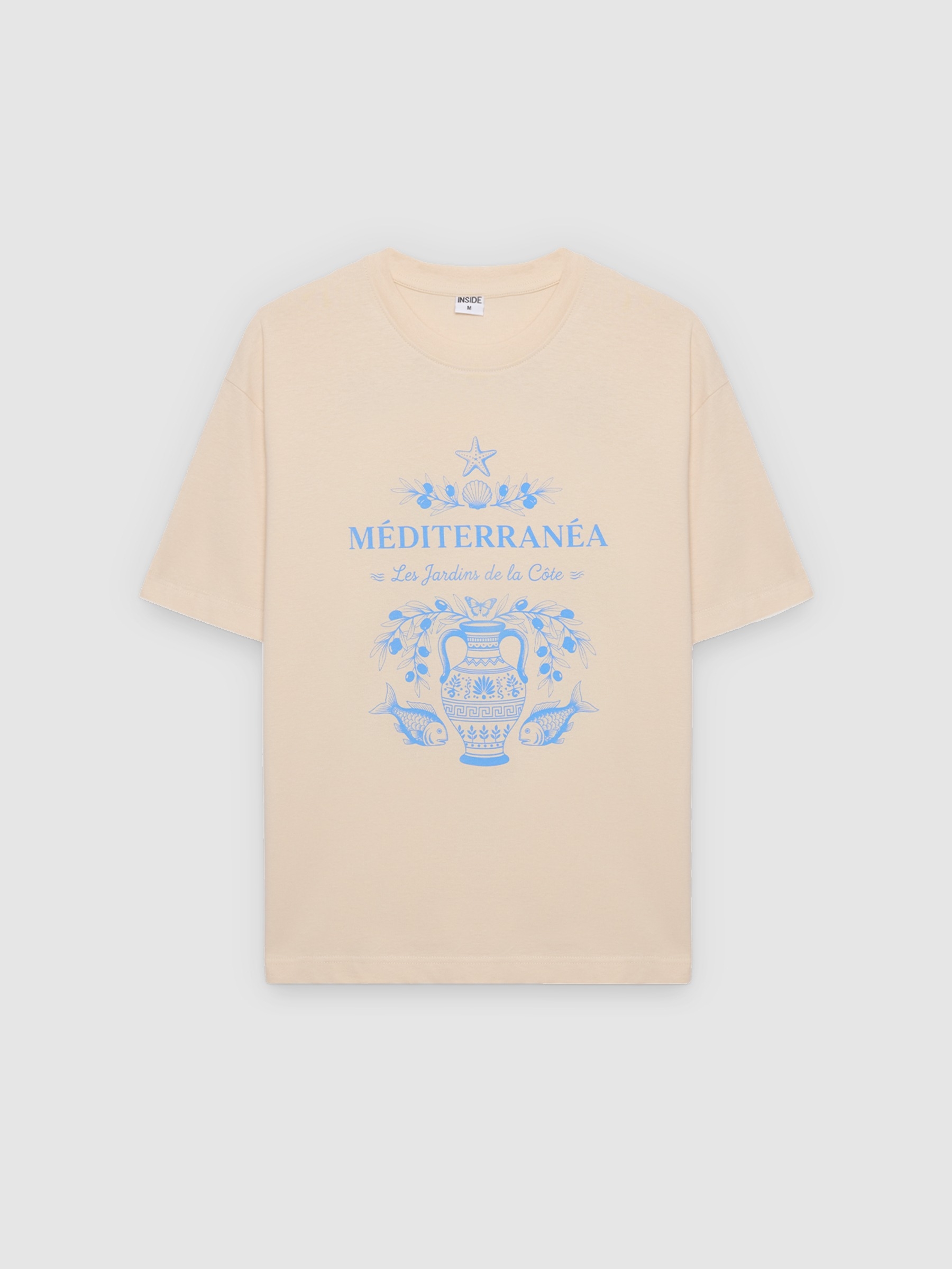 %Pto% Mediterranean T-shirt raw front view