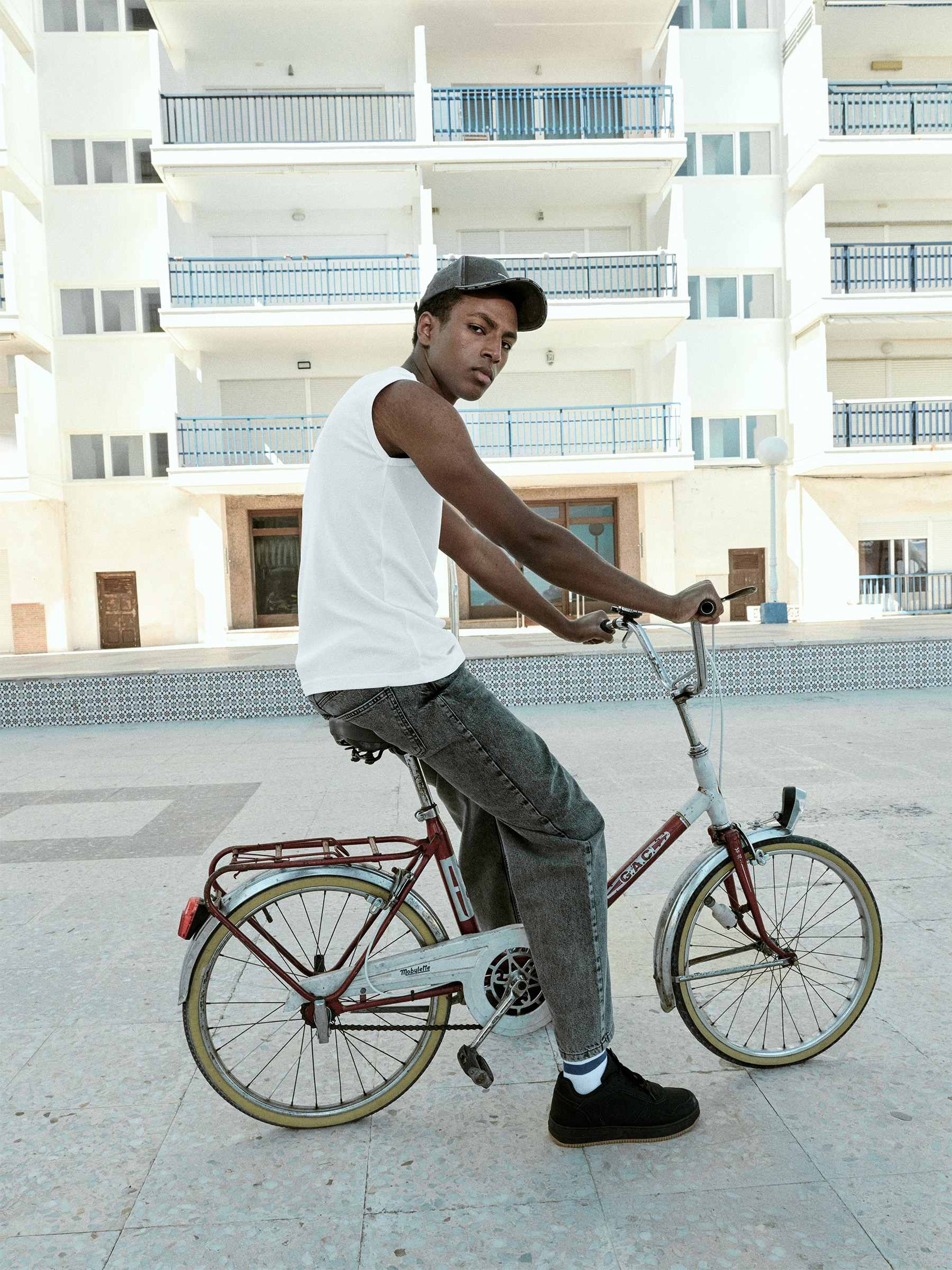 Deportiva skater suela goma negro