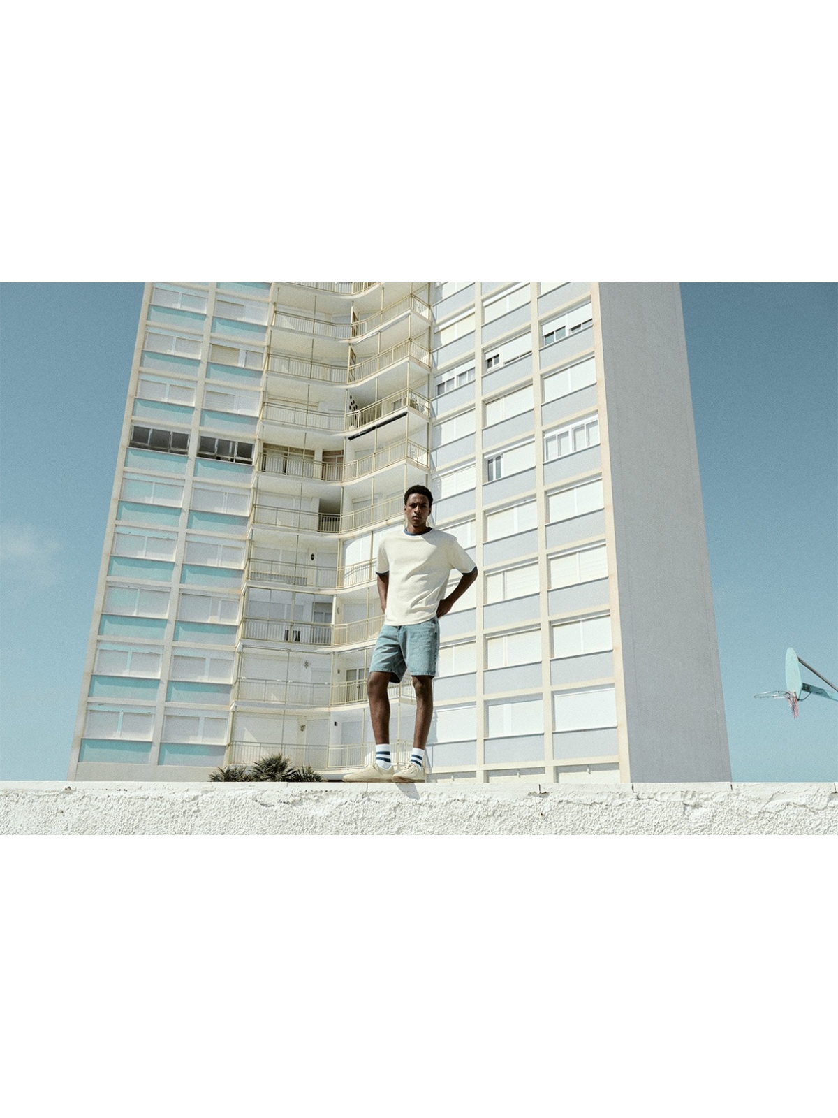 %NewExtra% Regular denim shorts blue