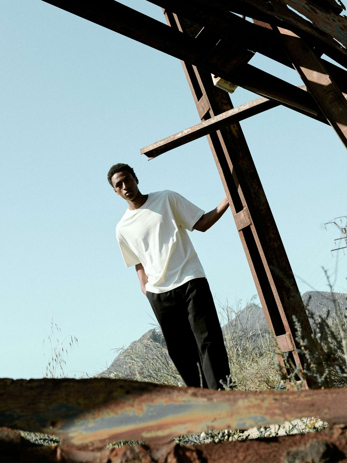 %New% Basic cotton t-shirt raw