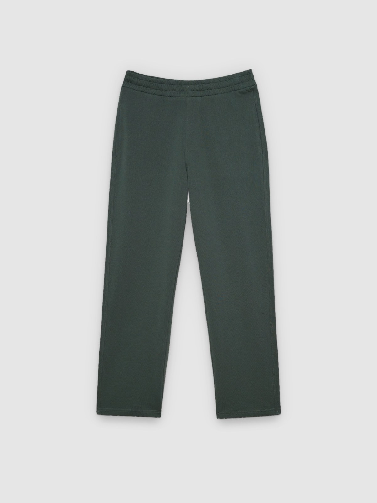 %Pto% Jogger felpa con cordones gris vista frontal