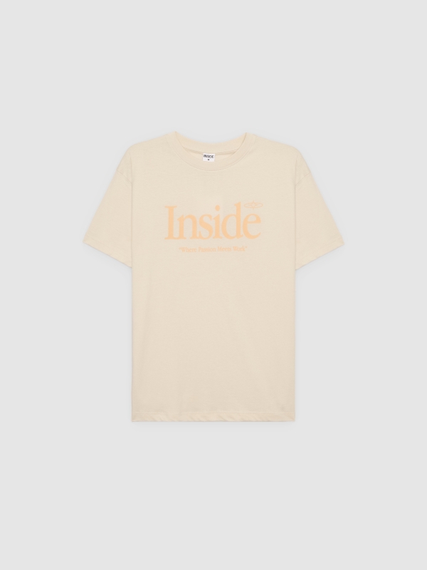  Inside t-shirt raw front view