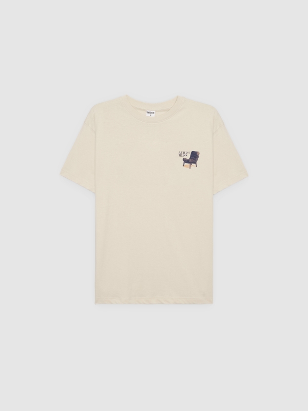  Camiseta After Work crudo vista frontal