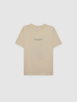 %Pto% Camiseta mensaje crudo vista frontal