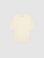 %Pto% Camiseta céu oversize off white vista frontal