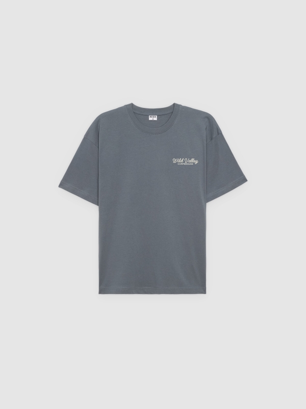  Wild Walley T-shirt grey front view