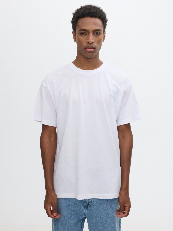 Camiseta Dolce Vita blanco vista media frontal