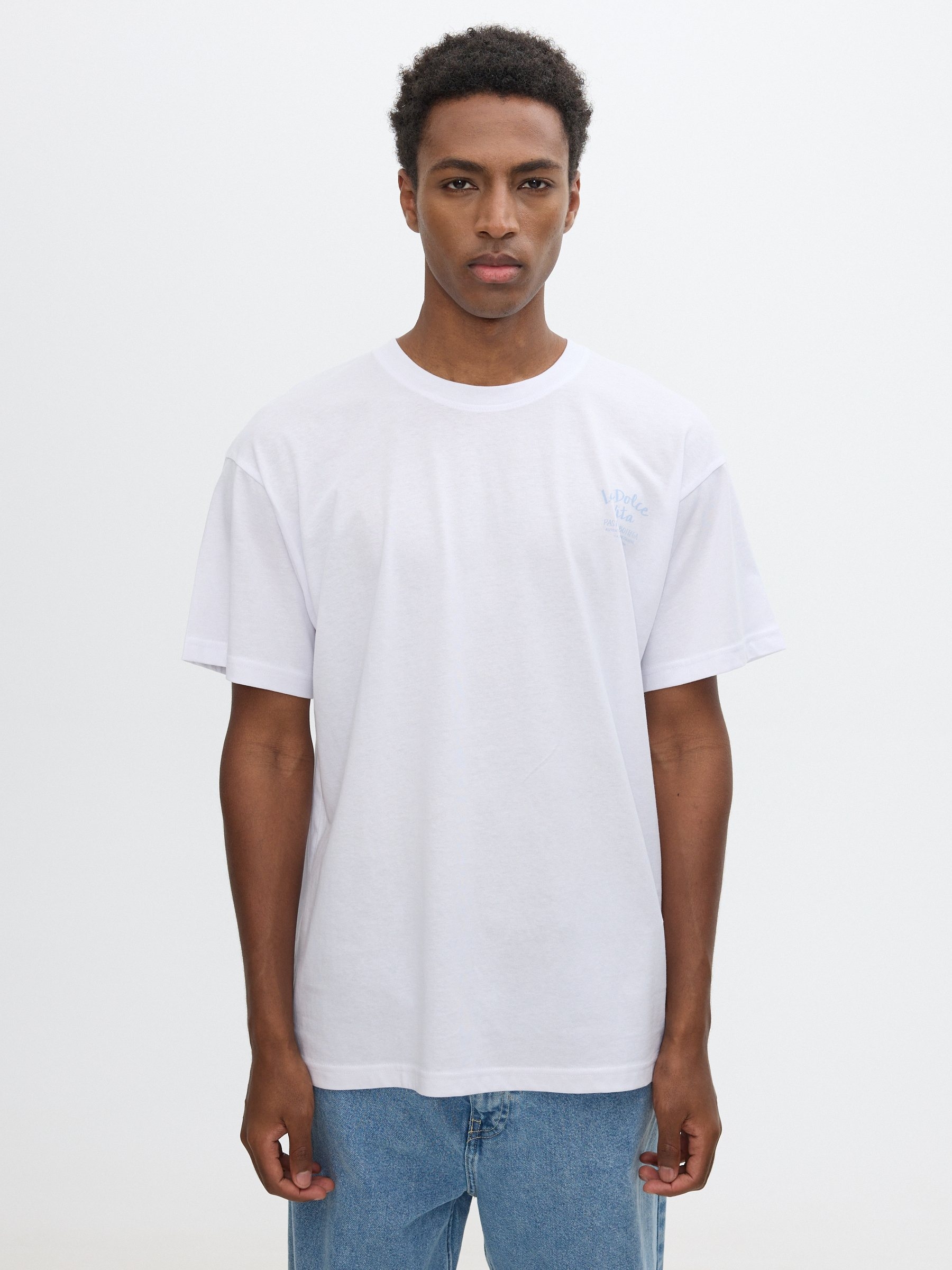 Dolce Vita T-shirt white middle front view