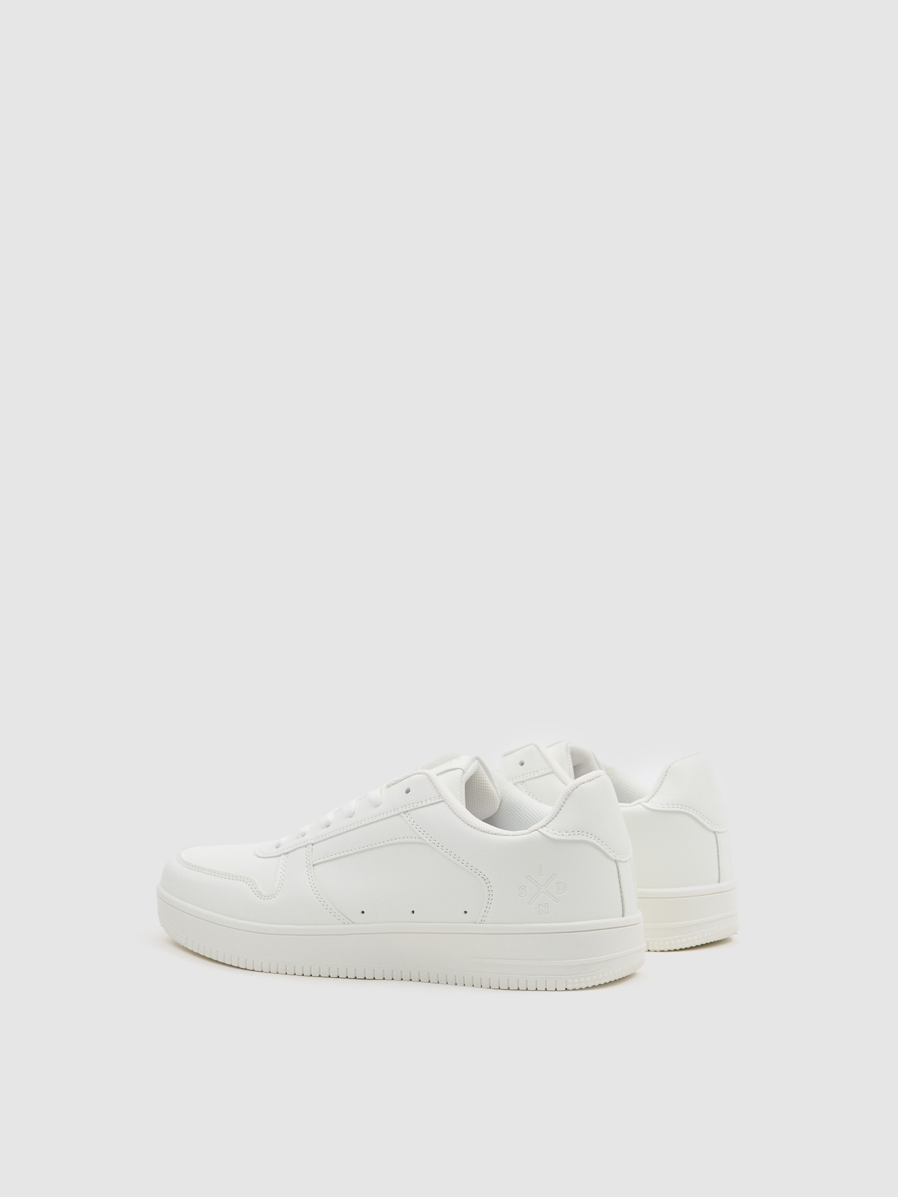 Basic casual combined sneaker white