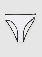 %Pto% Braga bikini texturizada blanco vista frontal