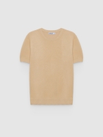 %Pto% Camiseta básica de malha crua vista frontal