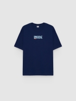 %Pto% Camiseta estampada inside azul vista frontal