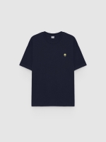 %Pto% Camiseta mini print manga corta azul marino vista frontal