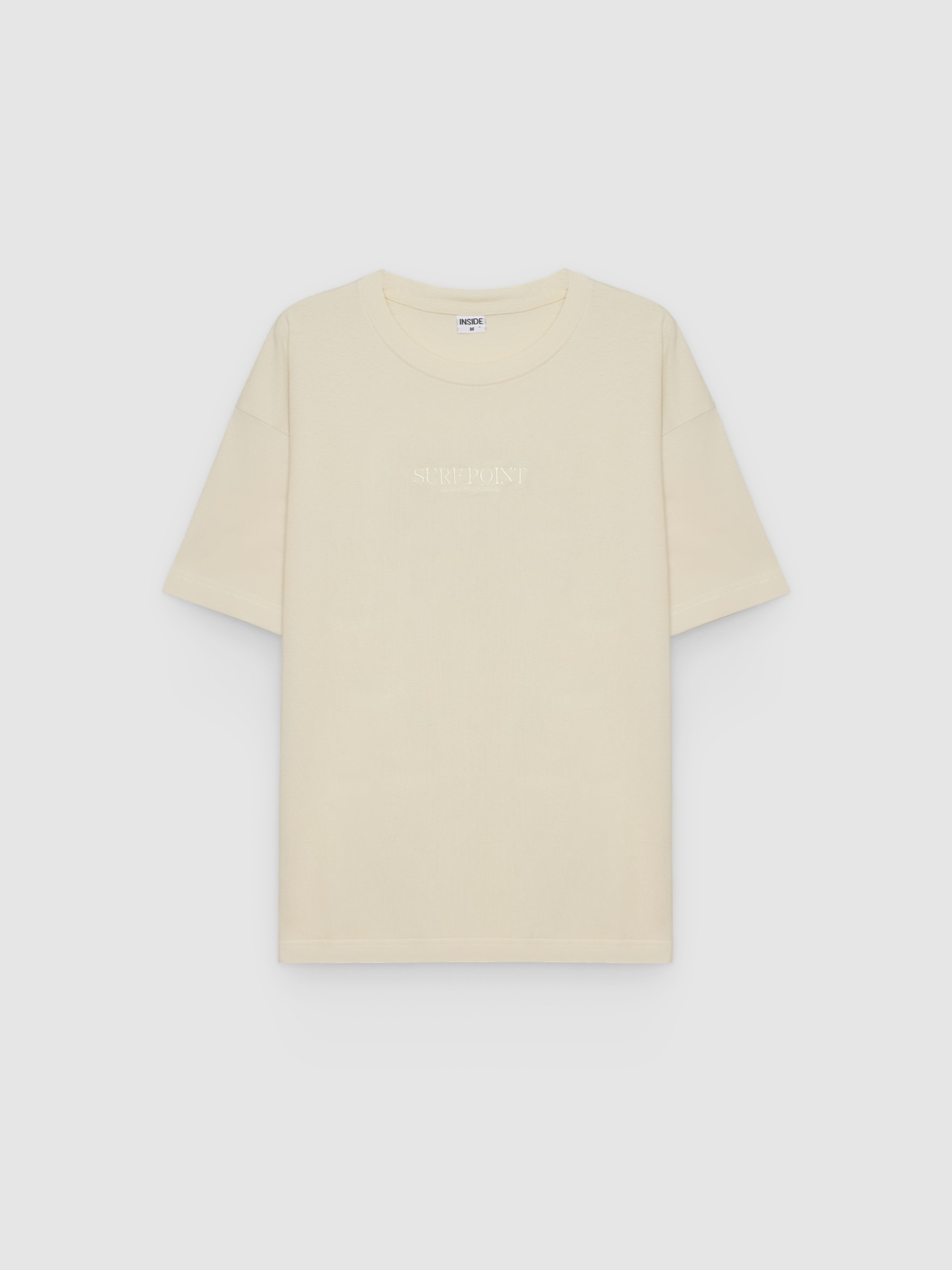 Surfpoint T-shirt raw middle front view