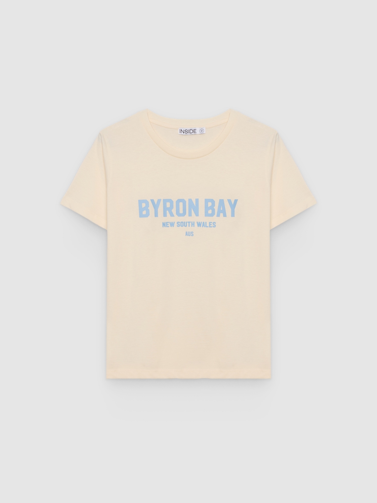 %Pto% Byron Bay T-shirt raw front view