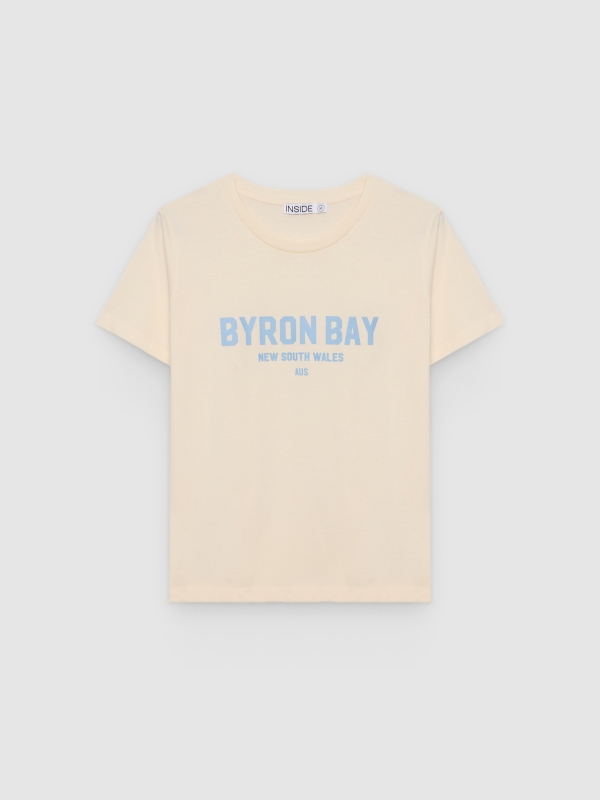  Byron Bay T-shirt raw front view