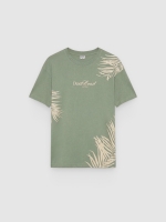 %Pto% Camiseta Desert verde vista frontal