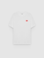 %Pto% Oversized Nature T-shirt white front view