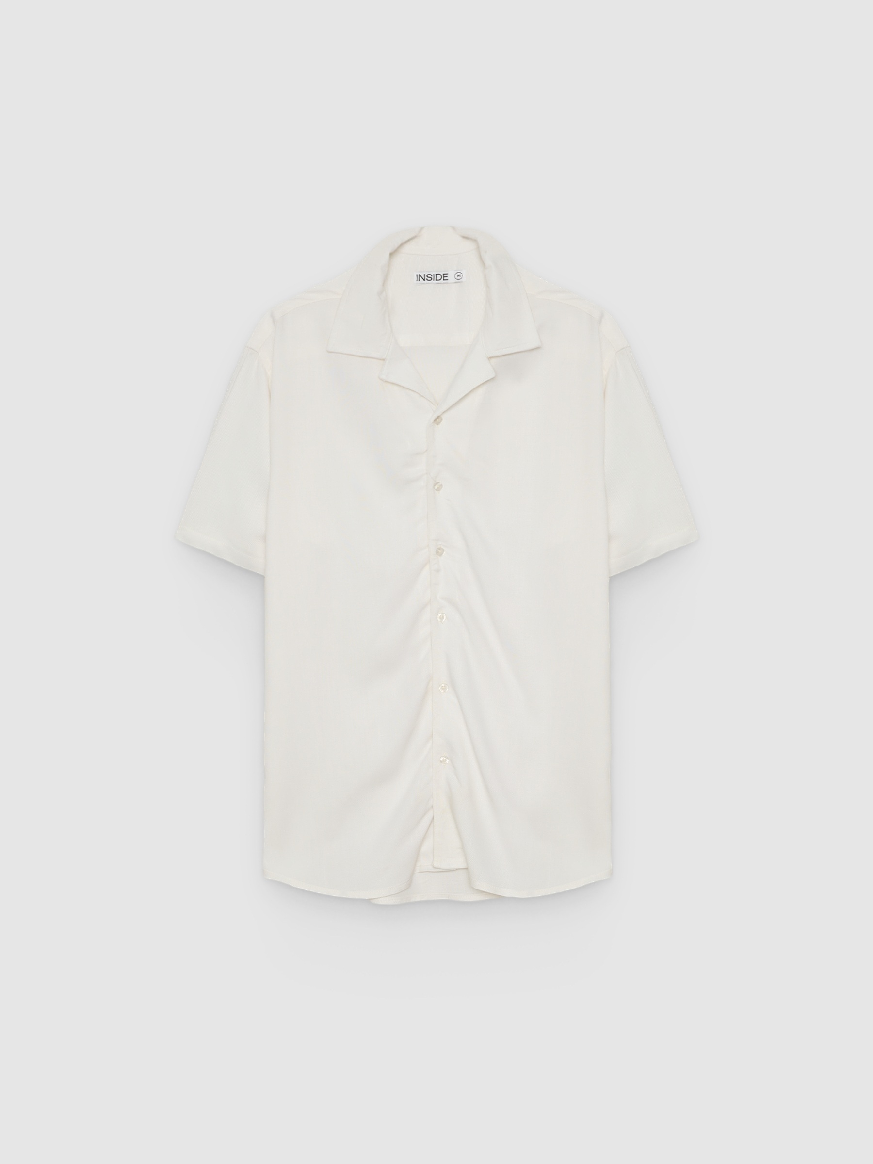  Camisa lino resort crudo vista frontal