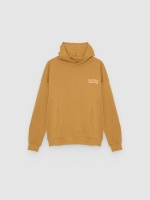 %Pto% Sudadera felpa oversized Every Day marrón vista frontal