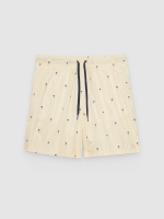 %Pto% Bañador mini print palmeras crudo vista frontal