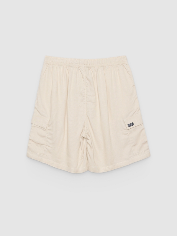  Bermuda cargo jogger crudo vista frontal