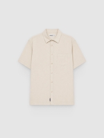 %Pto% Camisa lino slim crudo vista frontal