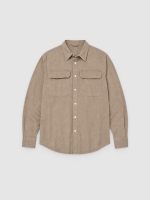 %Pto% Regular shirt light green front view