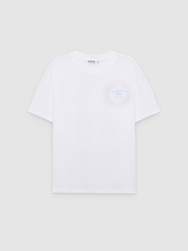  Camiseta Dolce Vita branco vista frontal