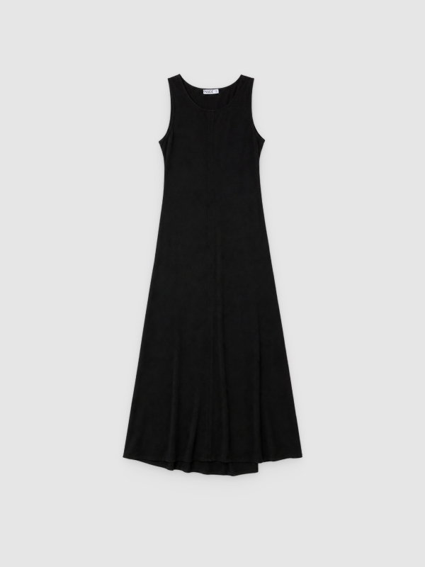 Vestido maxi cut out nas costas