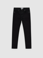 %Pto% Pantalón básico skinny negro vista frontal