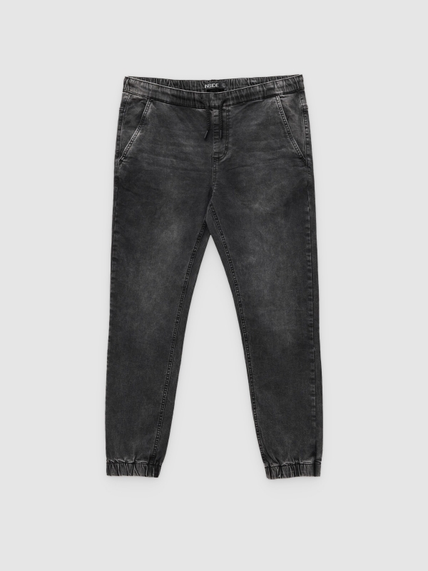  Calças de Jogger preto vista frontal