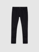 %Pto% Jeans básicos de colores negro vista frontal