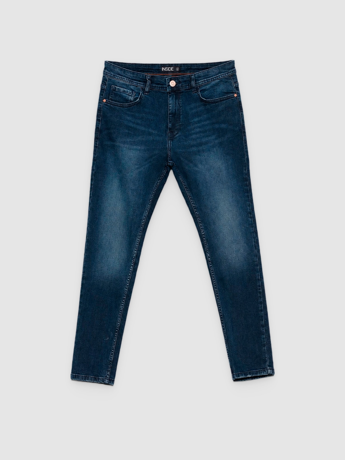 %Pto% Jeans carrot básicos azul vista frontal