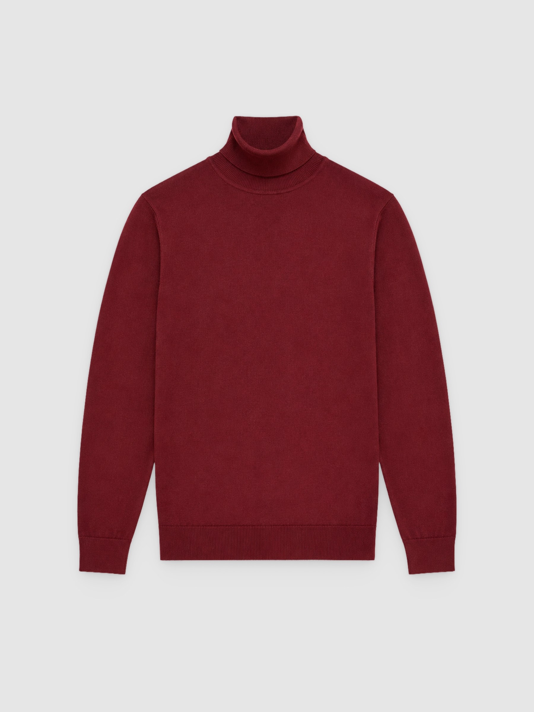 Camisola básica cisne vermelho vista meia frontal