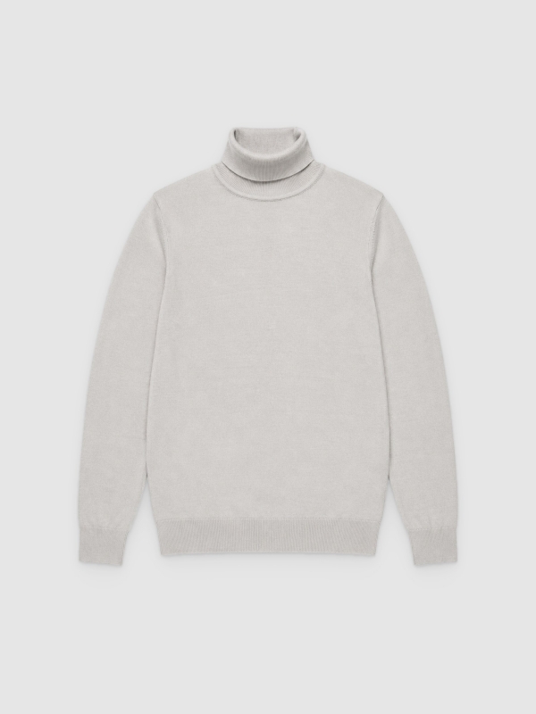  Basic swan sweater grey front view