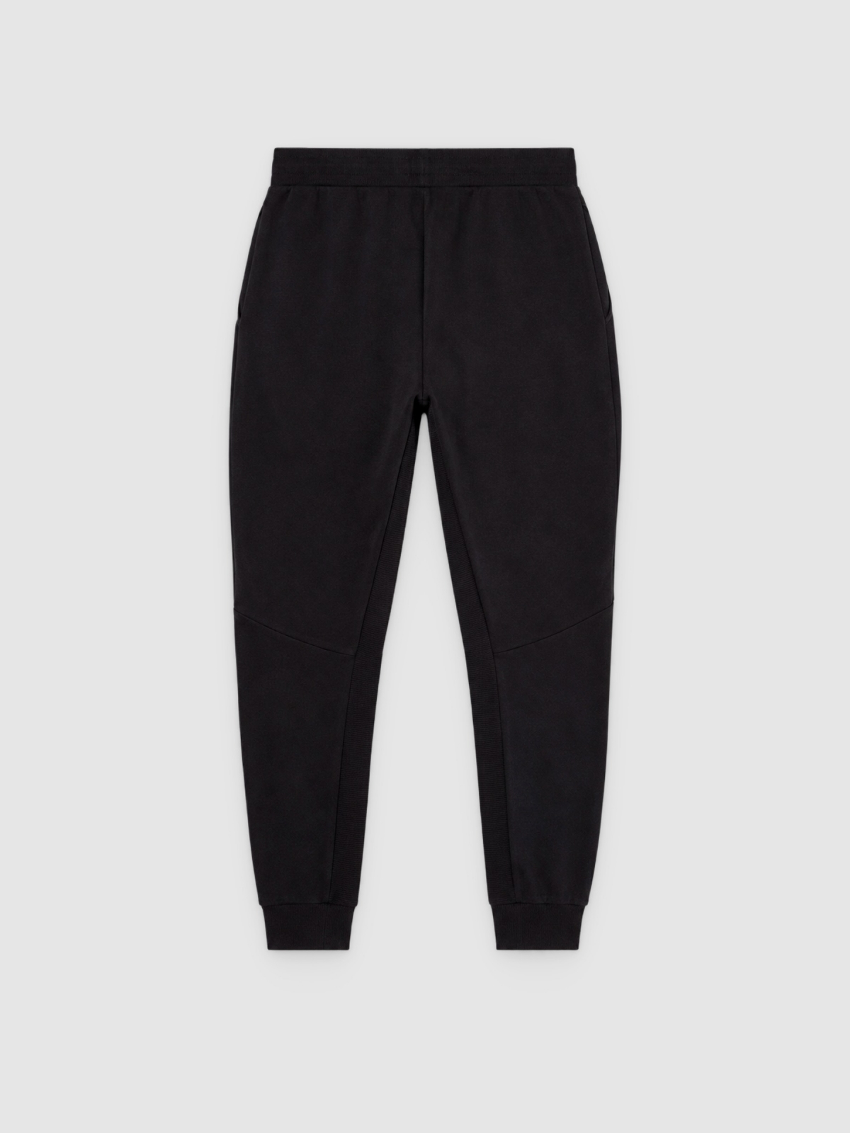 Sport jogger pants black back view