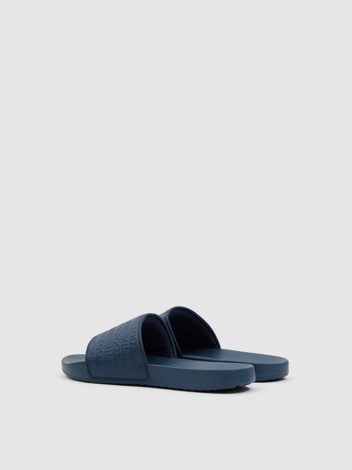 flip-flop shovel pool blue 45º back view