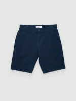 %Pto% Bermuda Chino casual azul petróleo vista frontal