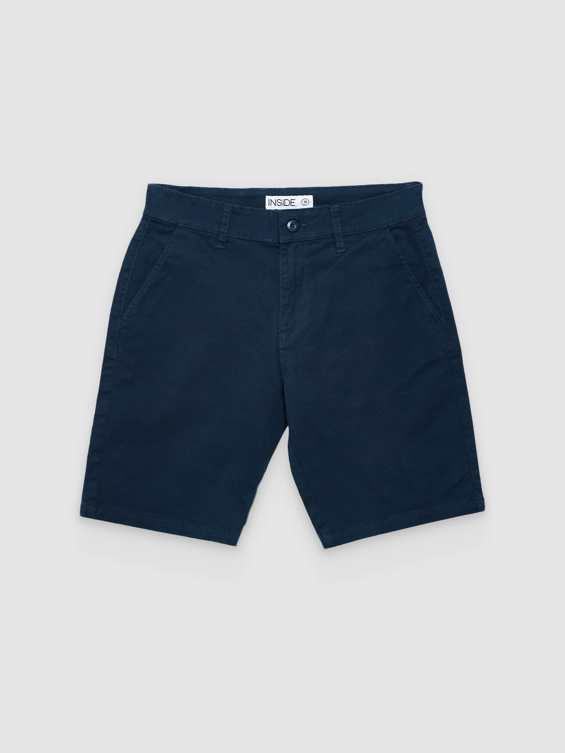  Bermuda Chino casual petrol blue front view
