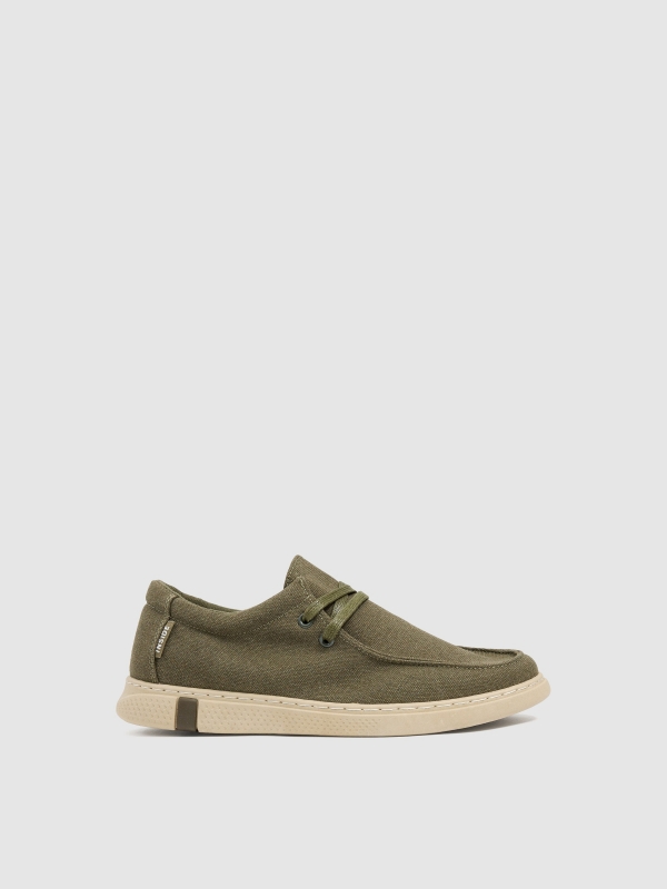 Zapato wallabee lona